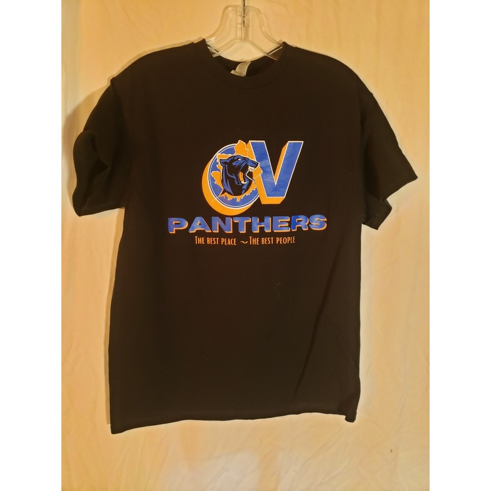 Gildan Panthers Black Tee Size M
